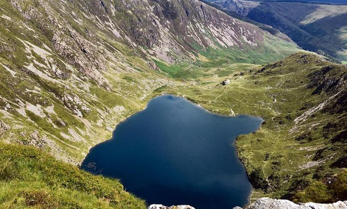 Llyn Cau, Snowdonia, glacial lake